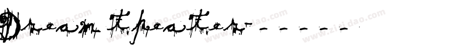 Dream theater字体转换